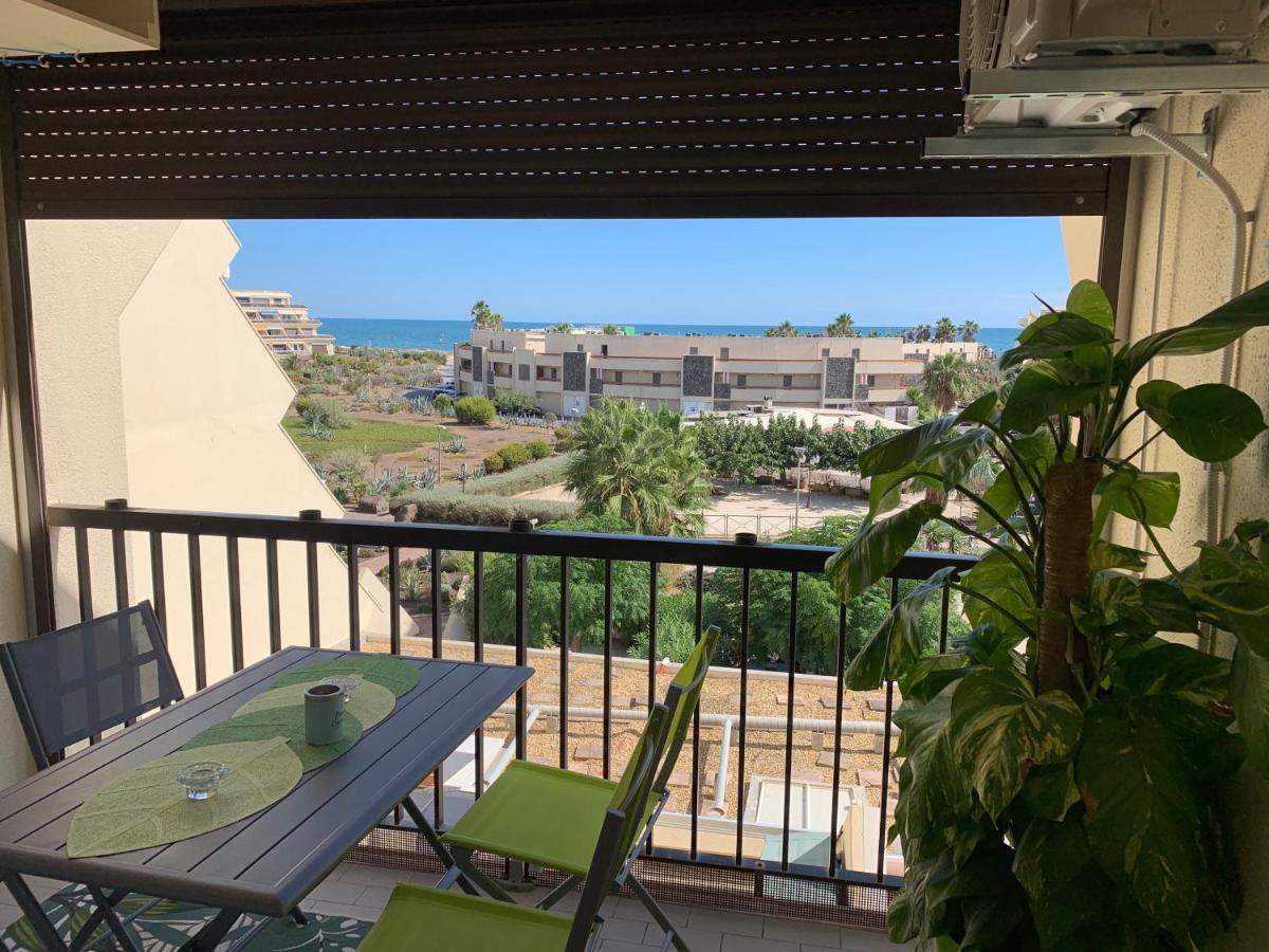 BAGATELLE NATURISTE HELIOPOLIS clim ascenseur vue mer parking privé Agde Buitenkant foto